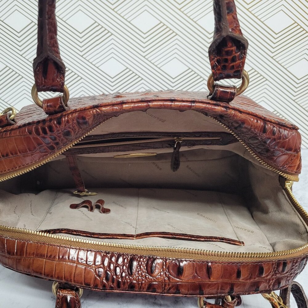 Brahmin Leslie Satchel / Crossbody - Picture 7 of 9